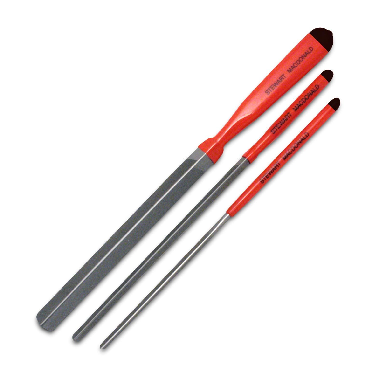 StewMac limes à pansement à 3 coins (1 de petite, moyenne, Lot de 3