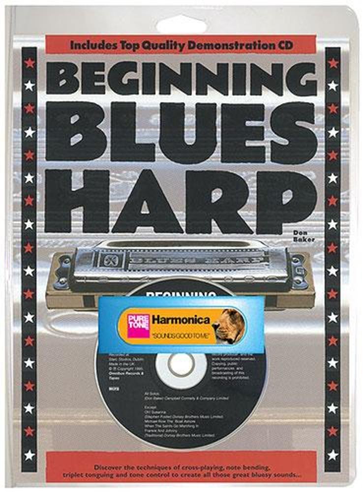 Beginning Blues Harp (Book/CD/Harmonica)