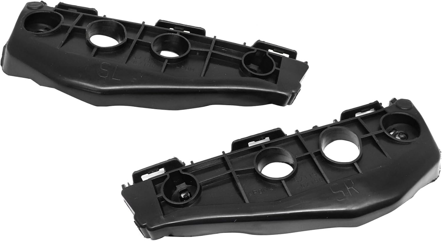 XQSMWF 1 Pair Front Bumper Fender Support Bracket Retainer Compatible with Toyota Corolla 2011 2012 2013 Replace 5211502170, TO1043114, 5211602170, TO1042114