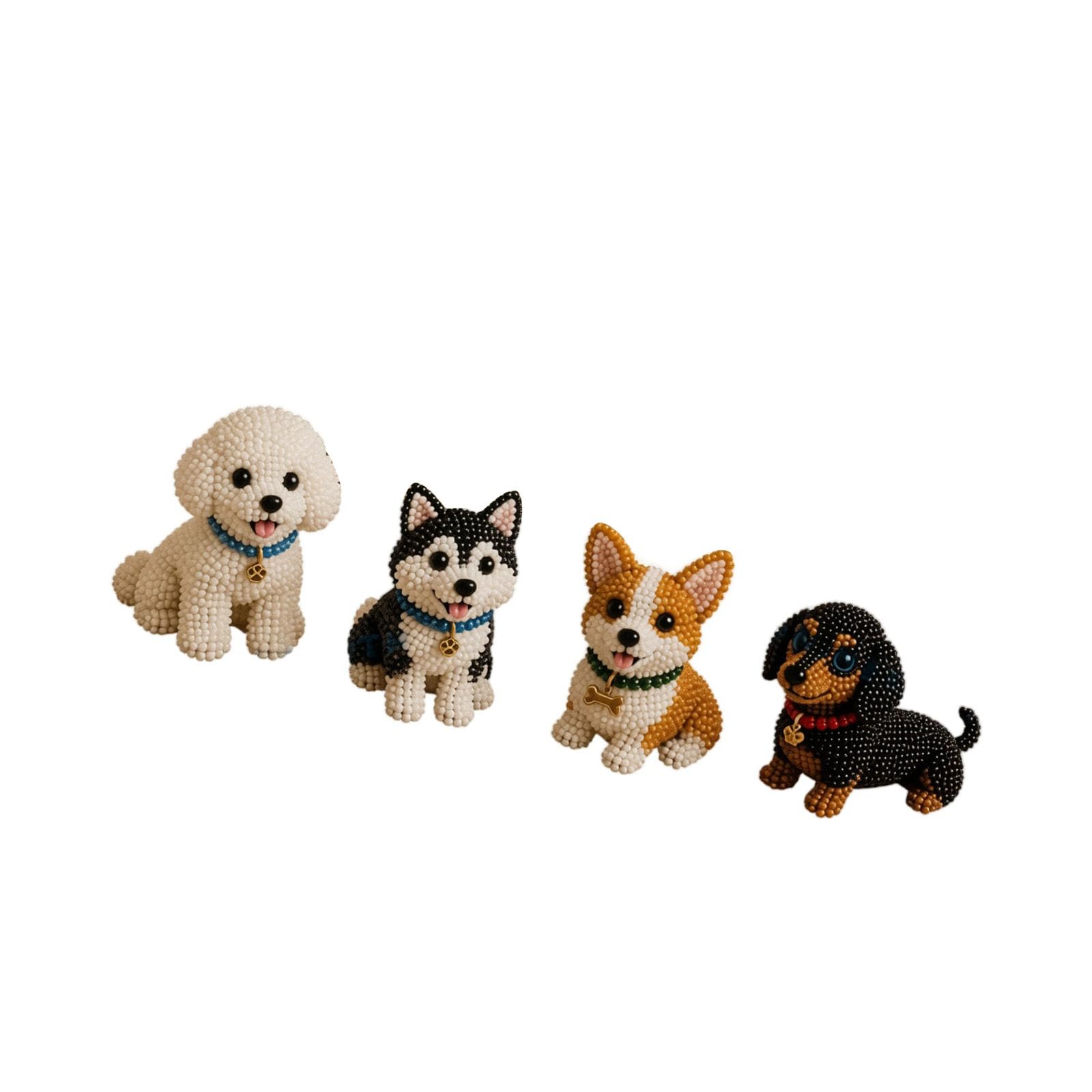 Zeiwohndc C Zeiwohnd Excellent Acryli Beads For Forming Strong And Detailed Animal Models Like Playful Dogs Educational Bead Toy
