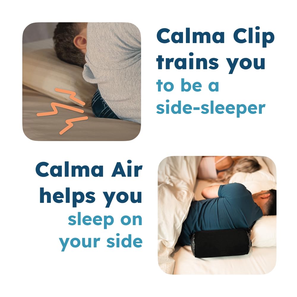 Backpack for Side Sleep Posture - Inflatable Calma Air V3, Anti Snoring Side Sleeper Pillow, Comfortably Attaches to Any Clothes and Keeps You in a Healthy Sleeping Position — Amazon image 8