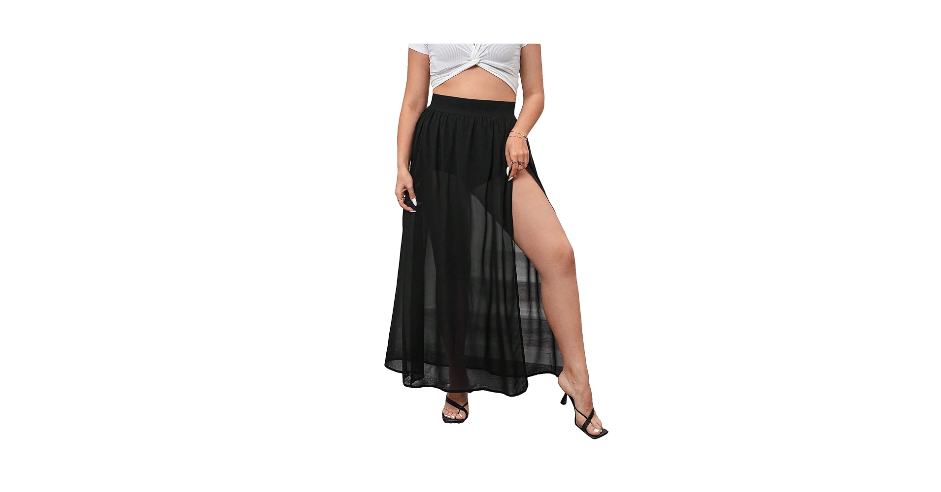 Lig. sheer volume skirt Sサイズ 新品 sheer volume skirt | Lig.