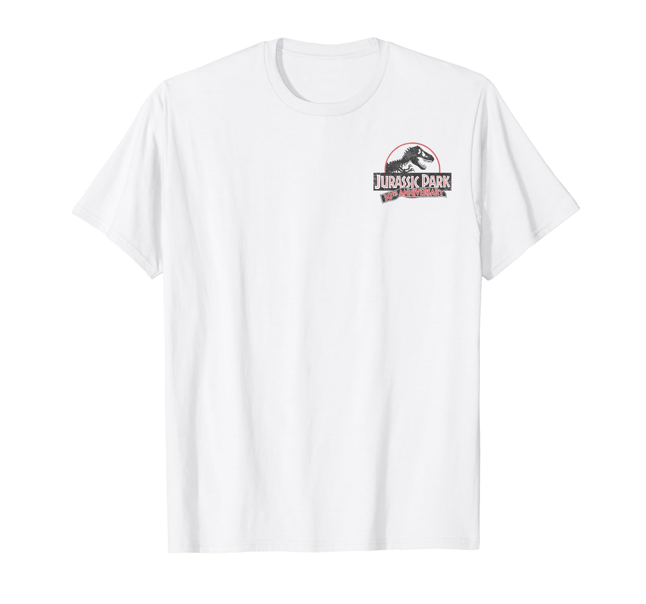 Amazon | ジュラシックパーク30周年記念 注意喚起レトロ Tシャツ | T
