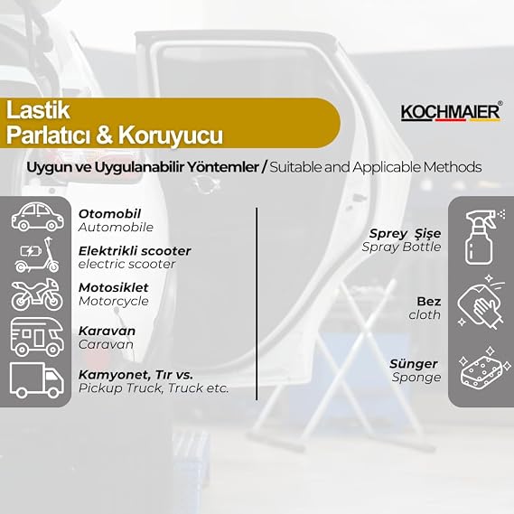 Konsantre Lastik Parlatıcı 1:2 (1 Kg)