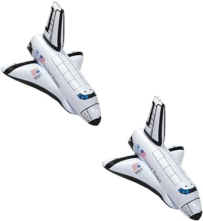 United States Inflatable Space Shuttle Rocket Toy (2 Pack)