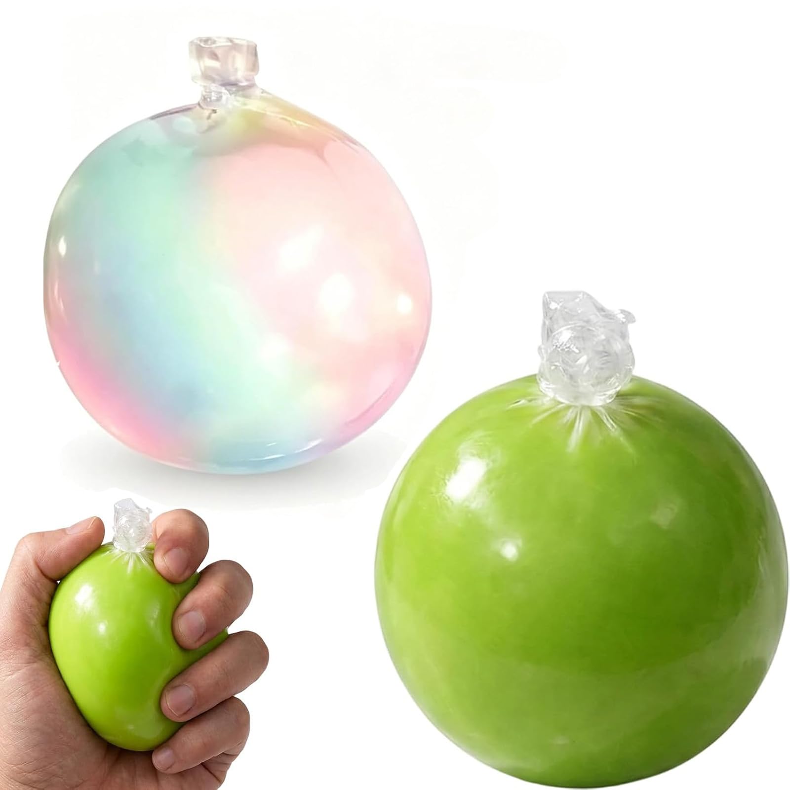 2 PCS Wax Cracking Squishy, Handmade Crunchy Balls, Decorative Items, Great for Home, Office Desk, Decor Lovers and Collectors