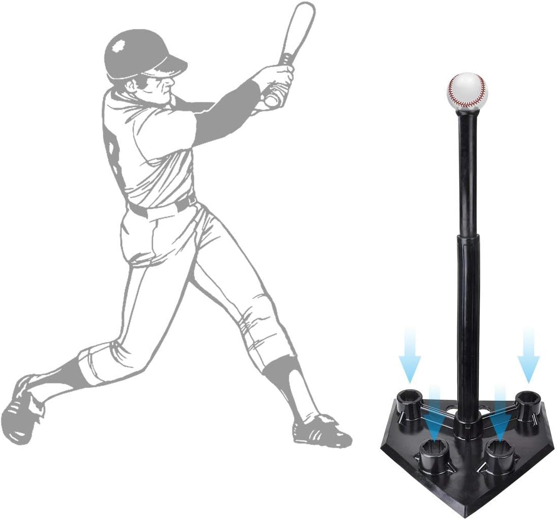 野球 ティースタンド バッティングティー スタンド 硬式 軟式 ソフトボール ボール PUT式 置きティー サクゴエ 室内 打撃練習