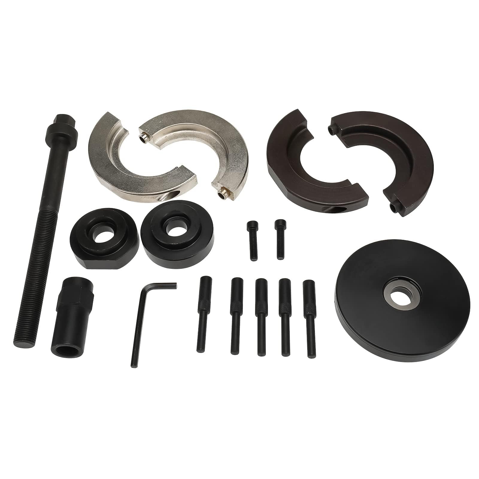BOOMSTART Set di attrezzi per cuscinetti anteriori, 72 mm, estrattore cuscinetto per Audi A1 A2 Seat Ibiza per VW Skoda Fabia