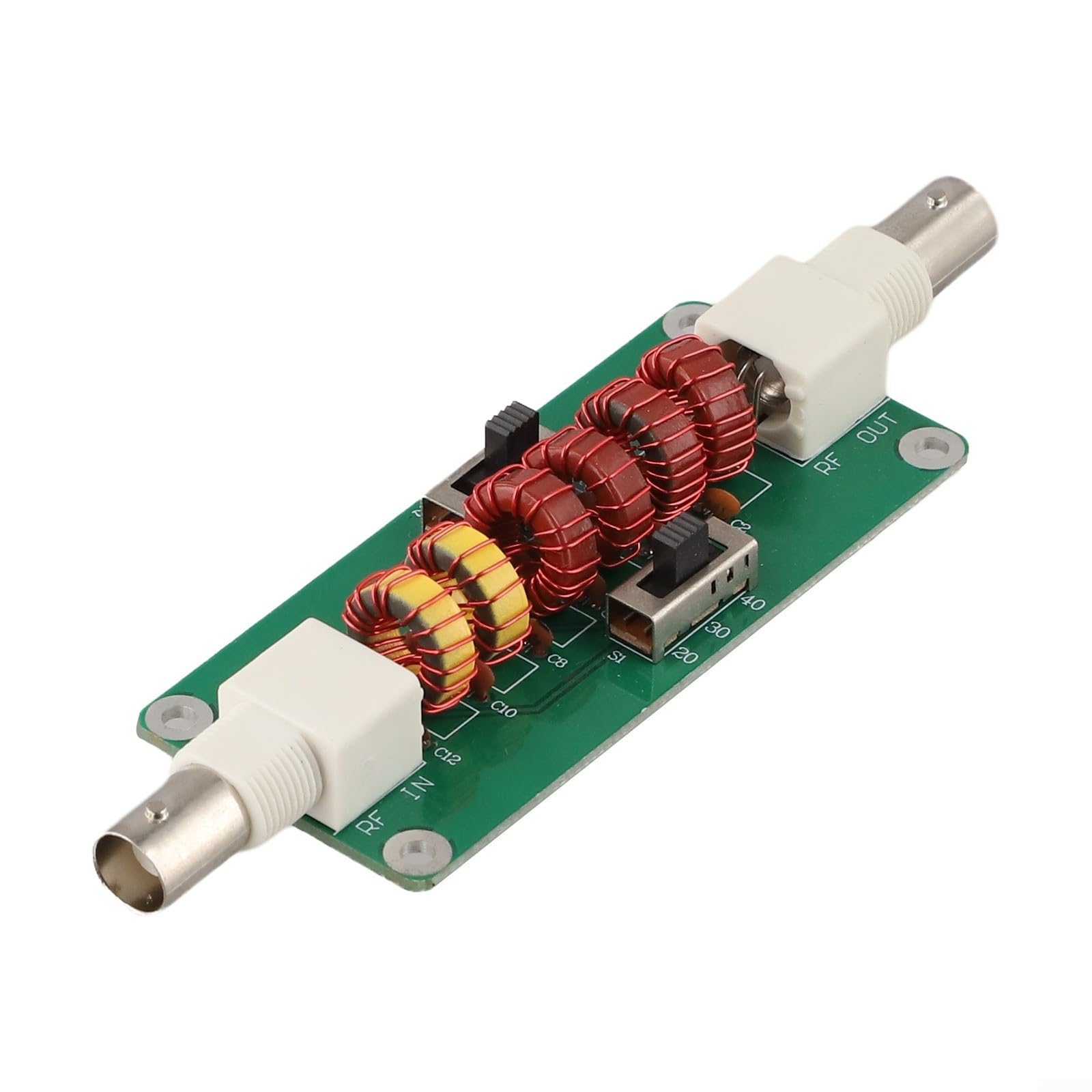 Filtre passe-bas pour SSB CW 15 W PEP 20 W, 7 MHz 10 MHz 14 MHz Gamme de fréquences 20 m 30 m 40 m CW SSB LPF pour radio amateur et diffusion audio