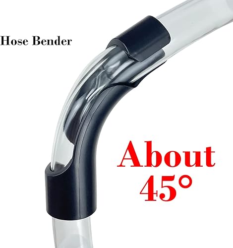 Miniatura 5 de Sutekus Racing Fuels - Manguera de llenado resistente con cierre de válvula y dobladora de manguera para jarras, contenedores, latas de gas