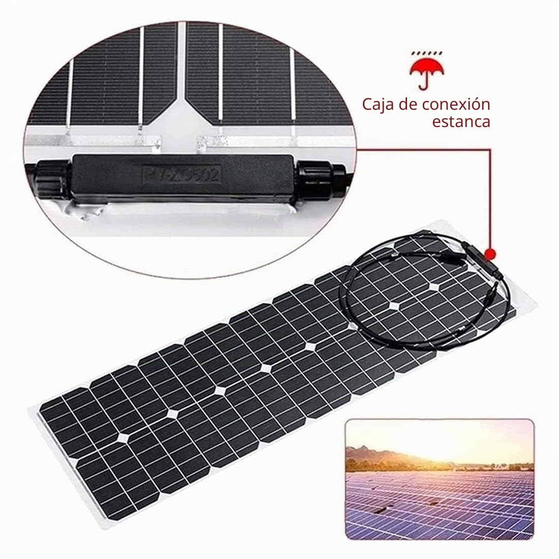 Placas Solares Portatiles 2x200W Flexible, 400 Watt PortableMonocristalino Cargador de batería Solar Flexible con Controlador de 40A y Sistema de 12-24V, para Home Camper RV