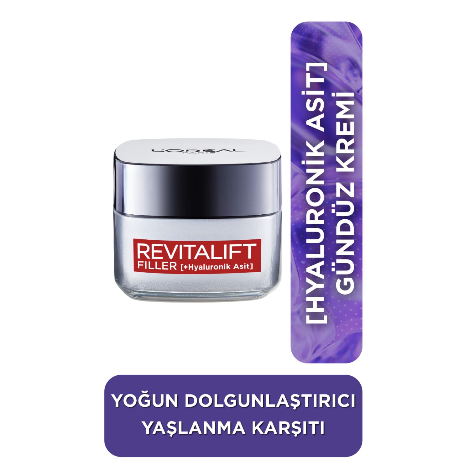 L'Oreal Paris Revitalift Filler Yoğun Dolgunlaştırıcı Yaşlanma Karşıtı Gündüz Kremi