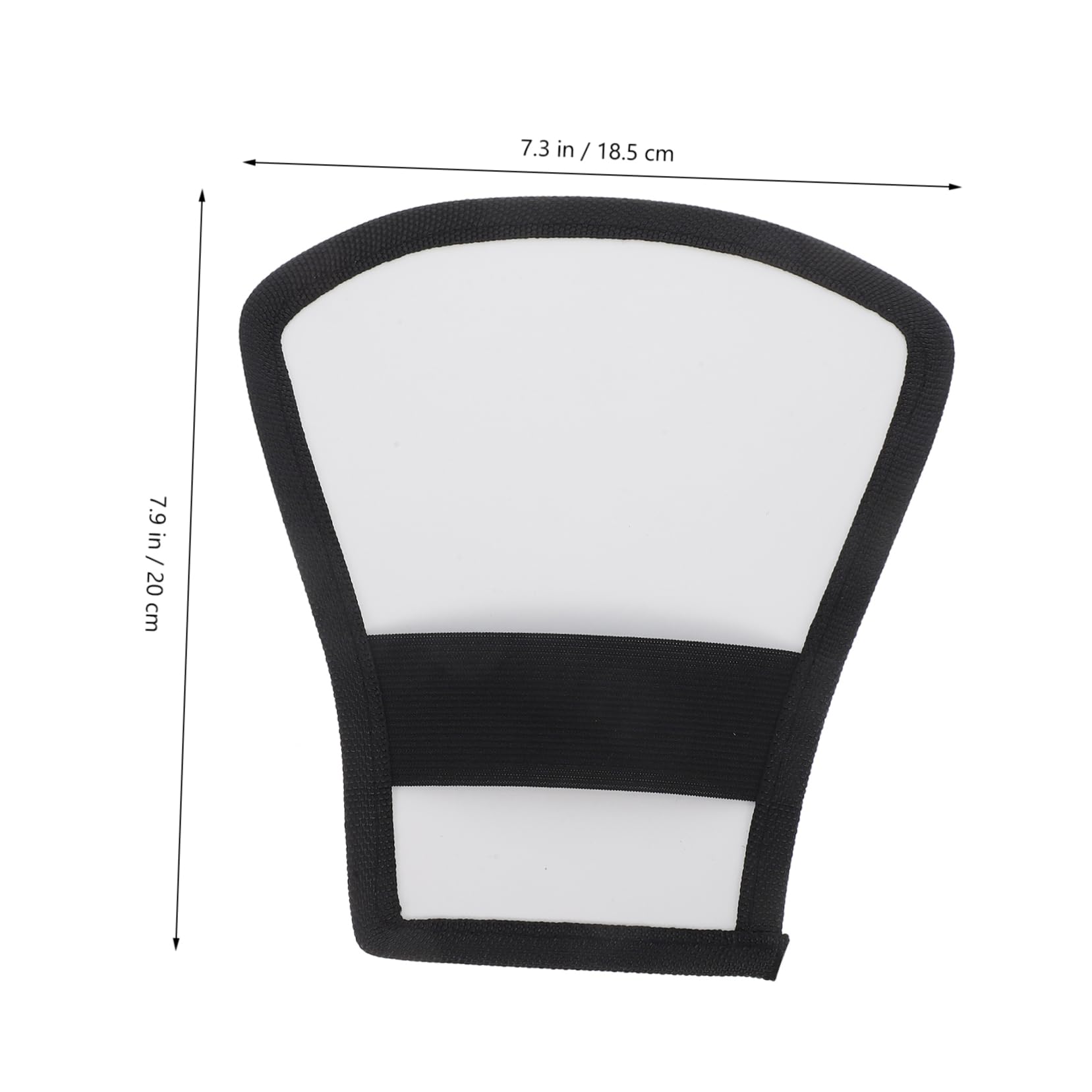 CAXUSD Softbox Flash Diffuser Reflector for Speedlight Silver/White Enhance Soft Lighting for Outdoor Photography