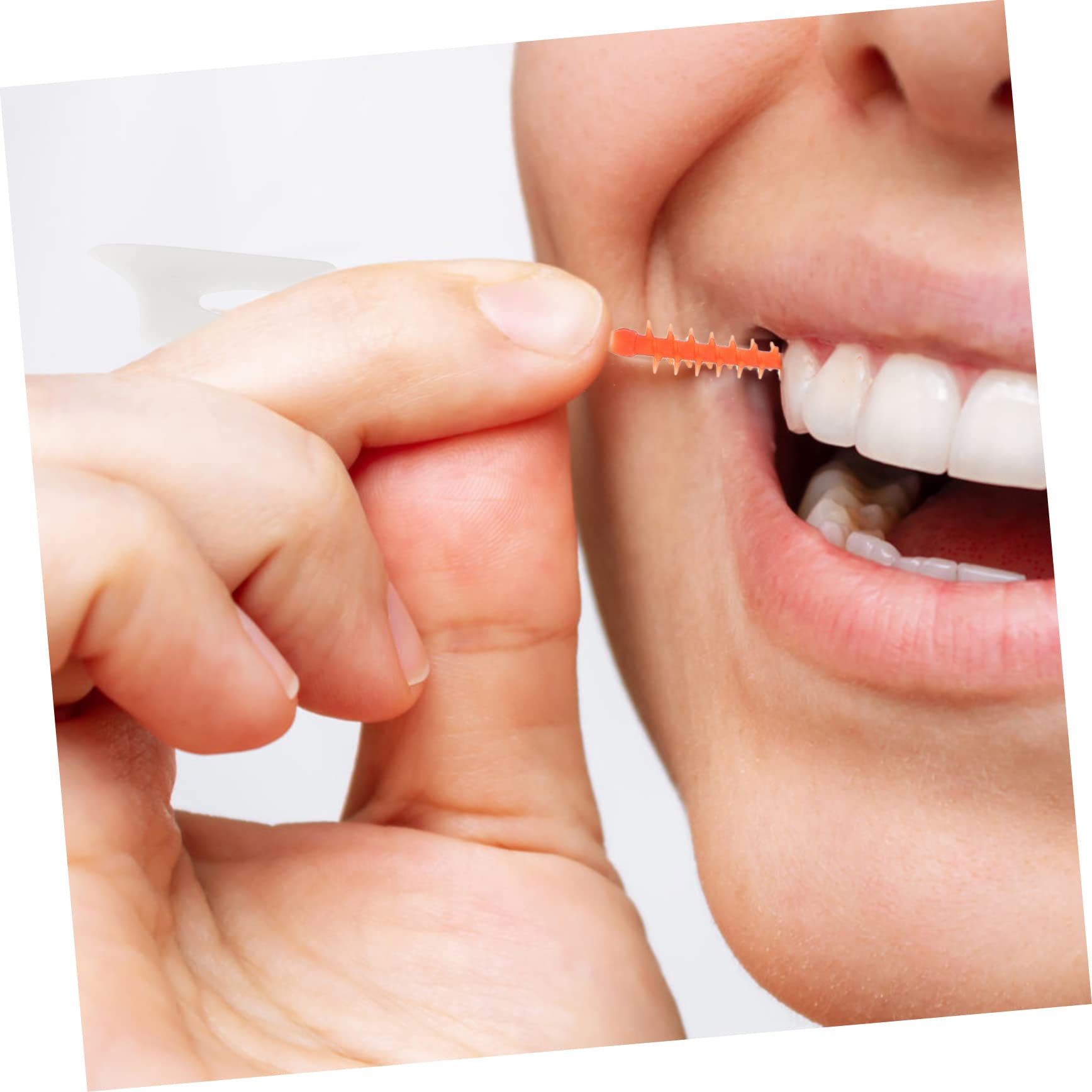 minkissy 160pcs Portable Interdental Brush Floss for Braces Professional Teeth Cleaning Dental Tool