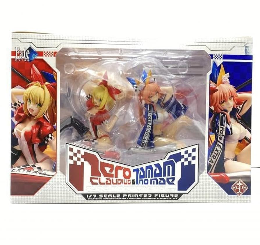 ネロ・クラウディウス&玉藻の前　Racing ver.フィギュア　プラスワン Amazon.co.jp: プラスワン Fate/Extra ネロ・クラウディウス