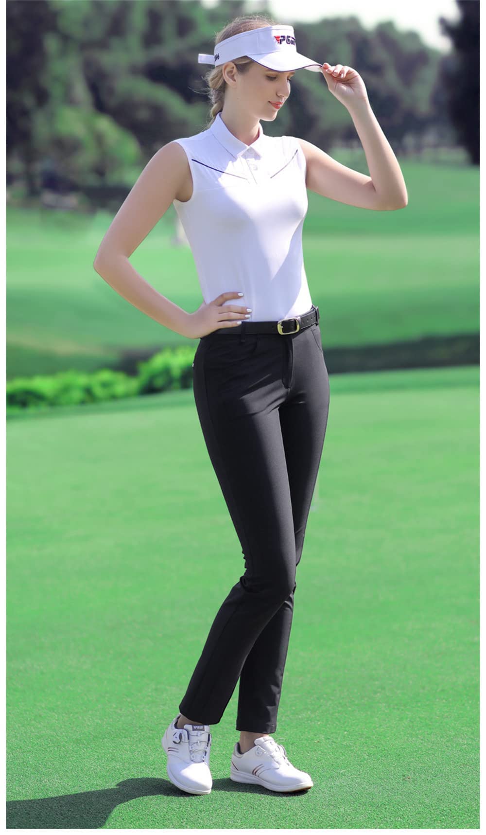 Pantalon de Golf Femelle Pantalon de Golf/Pantalon de Tennis Pantalon Femme Pantalon d'Air et Pantalon d'auto-guérison XS - XL