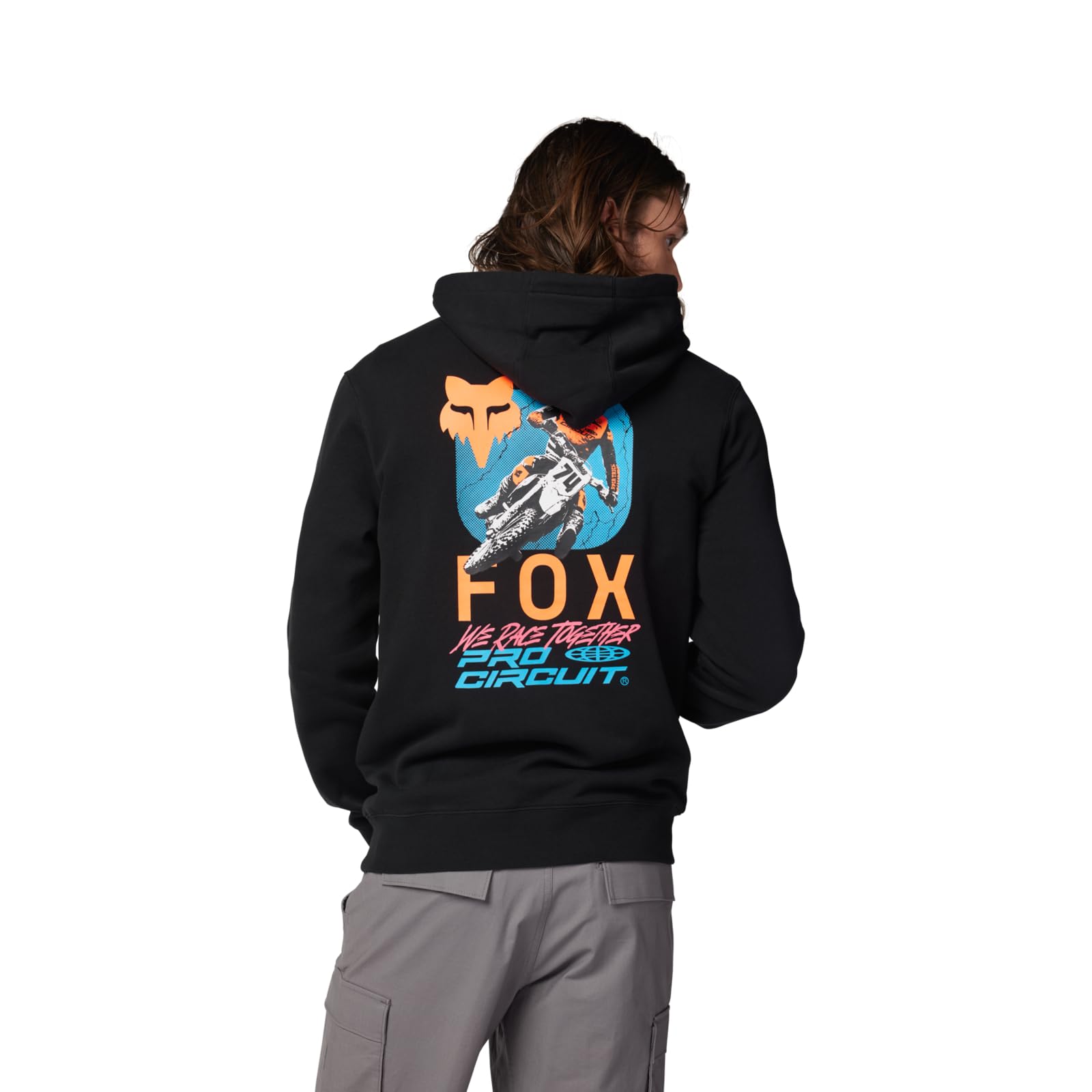 Fox Racing Sweter polarowy Mężczyźni Męski Sweter Polarowy Fox X Pro Circuit