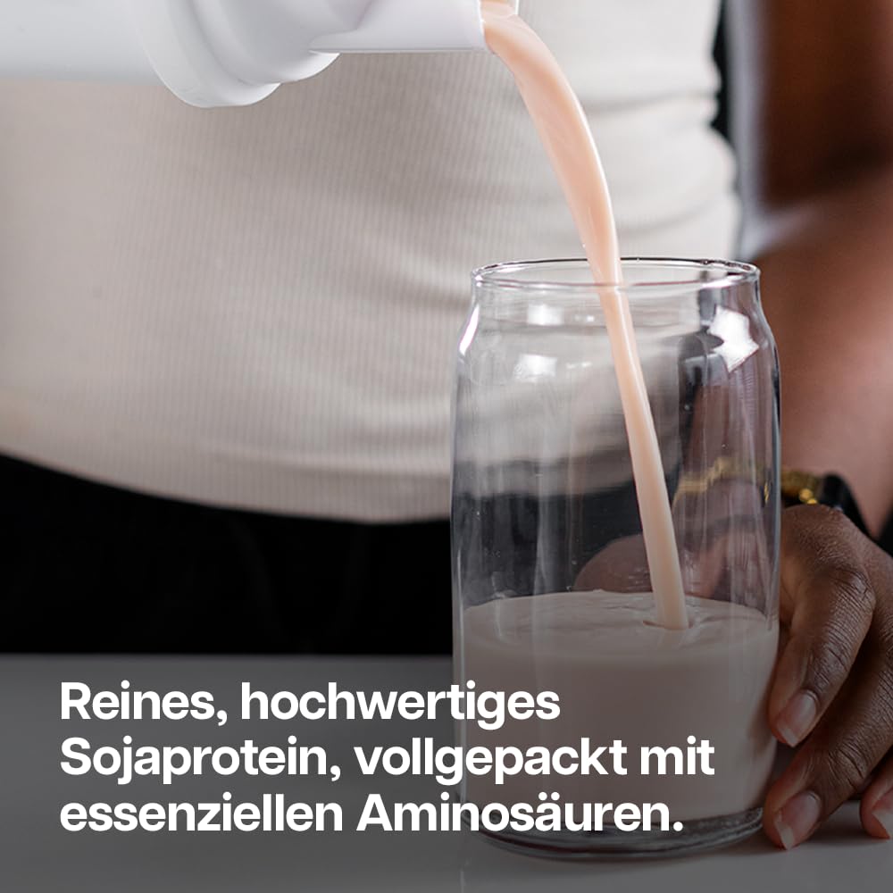 Protein Works | Veganes Soja Protein Pulver – BLACK Innovation, Soja Isolat Eiweißpulver, fettarm, ohne Zuckerzusatz, 100% pflanzliche Ernährung, Ohne Aroma, 33 Portionen, 1kg