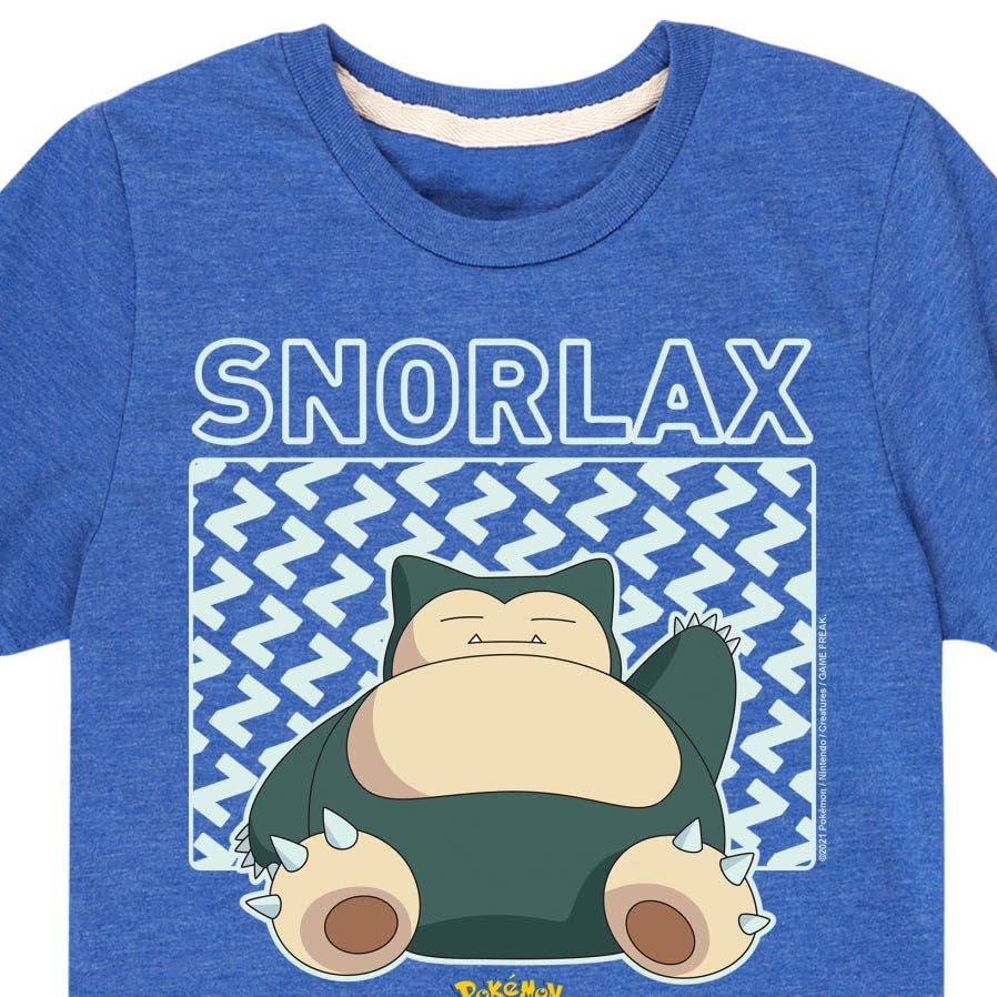 HYBRID APPAREL - Pokémon - Snorlax - Youth Short Sleeve Graphic T-Shirt3