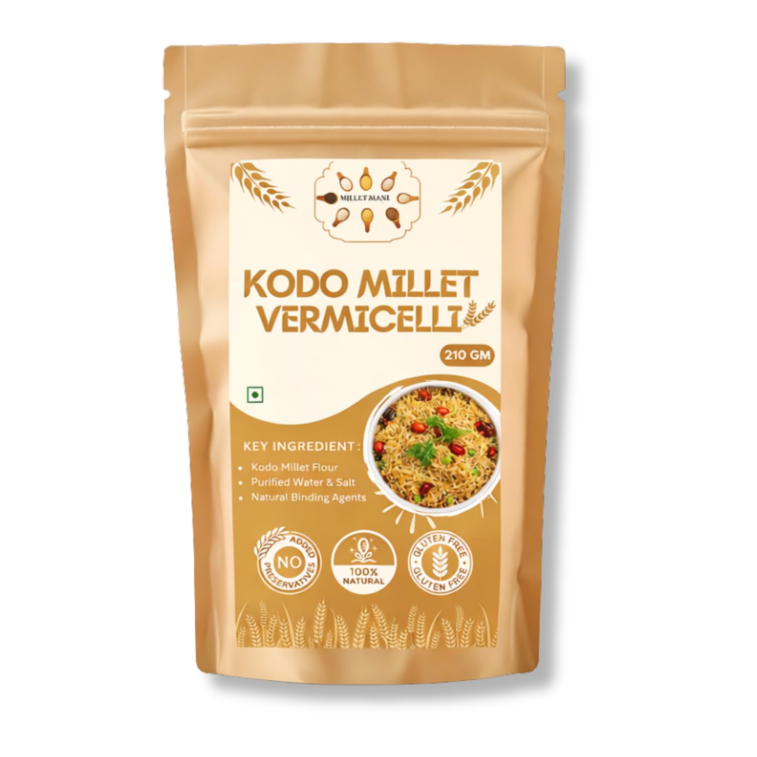 Millet Mania Kodo Millet Vermicelli Semiya | Traditional Varagu Millet Noodles for Upma, Kheer & Healthy Breakfast | Weight Management Food | Vegan Plant-Based No Preservatives | 210g (Pack of 1)-image-28