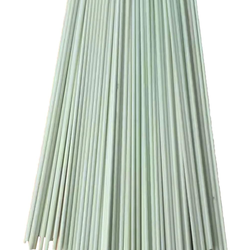 10 Stück weiße Massive Fiberglasstangen for Modellflugzeuge, Drachen, Zeltstangen