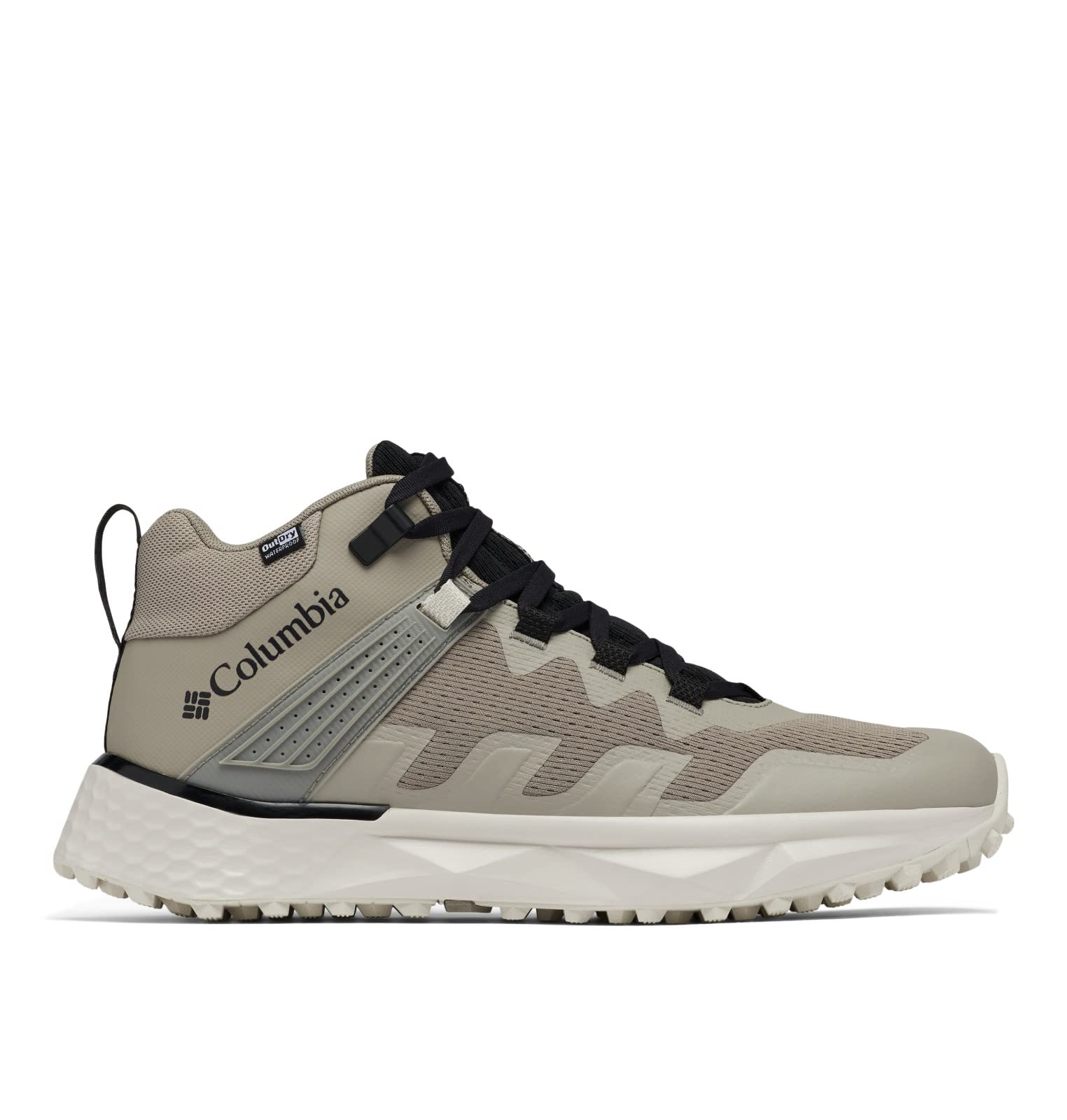 Columbia Facet 75 Mid Outdry (Former Version), Scarponcini da trekking e da trekking a vita media Uomo, Kettle Black, 40 EU