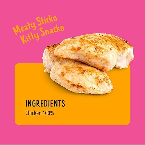 Bonkers Purrpops Freeze Dried Chicken Cat Treats, 36 Count