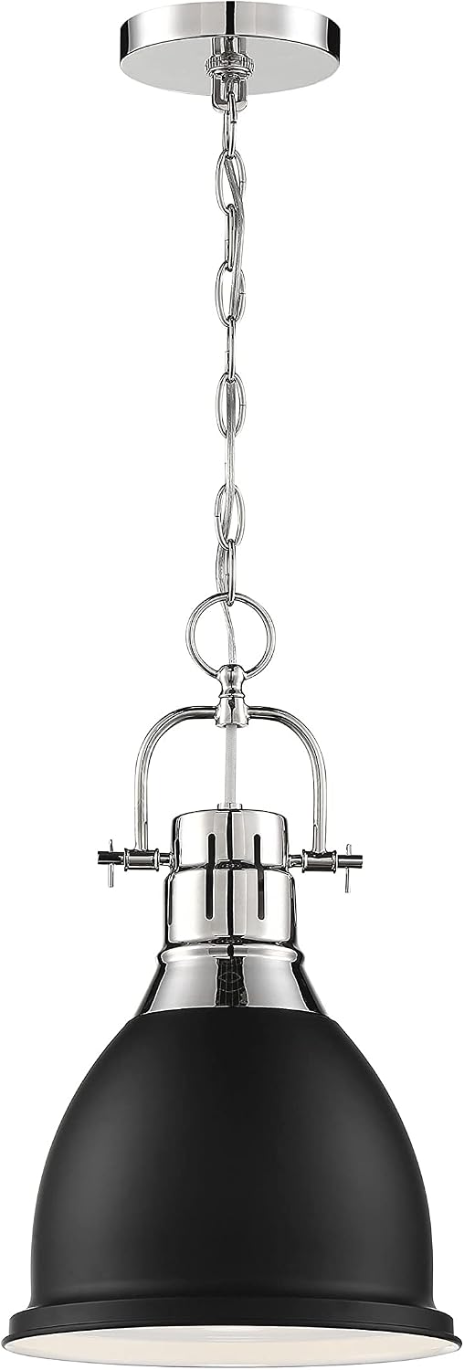 NUVO 60/6751 Watson 1 Light Pendant Fixture,Polished Nickel