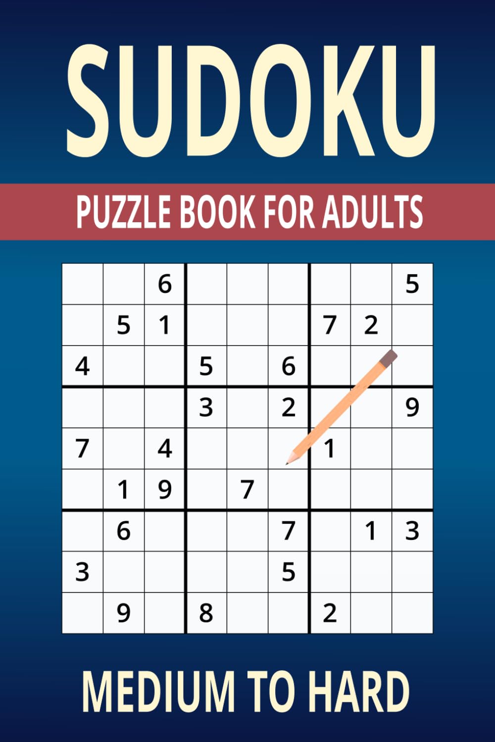 Sudoku Puzzle Book for Adults Medium To Hard: 168 Puzzles with Solutions|Two Puzzles in one page