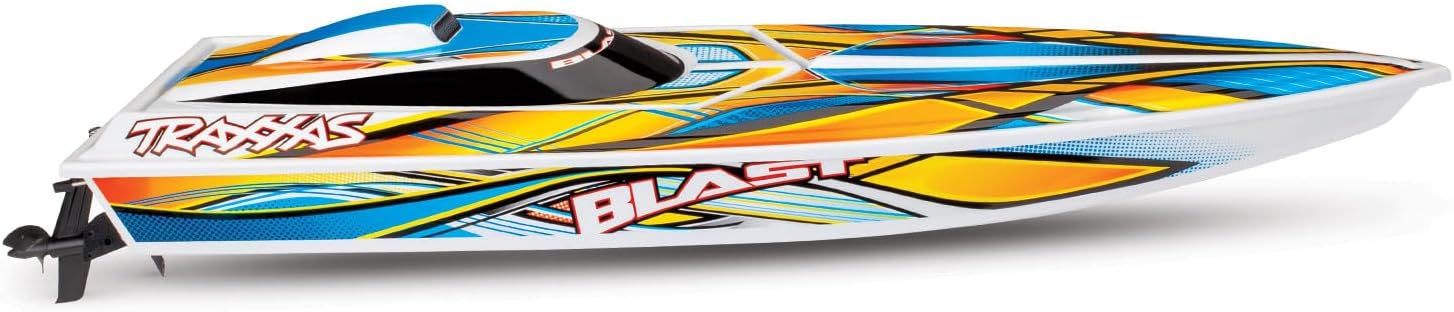 Side view of the Traxxas Blast Race Boat