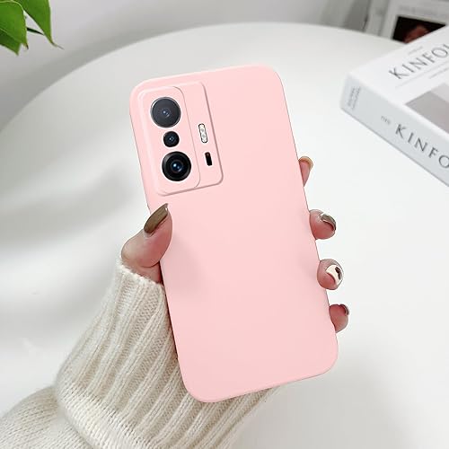 Miniatura 5 de Funda protectora para Xiaomi 11T Pro a prueba de golpes rosa Xiaomi 11T Pro para teléfono Xiaomi 11T funda protectora antihuellas dactilares con la
