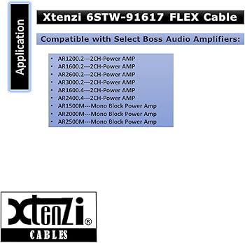 Amazon.com: Xtenzi 6Pin Flex Cable XTFC Wire Accessory XT91617 for