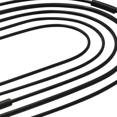 Set - 5x Bowdenzüge - schwarz - KR51 / 1, Starter - Fkt.-länge 87mm, Bremsbowdenzug hinten - Hebel aussenliegend