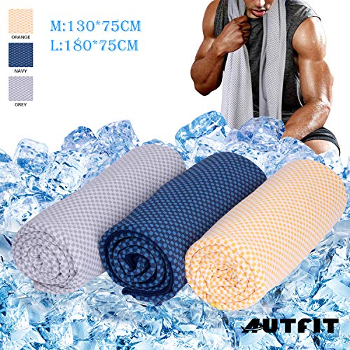 AUTFIT Toalla de Microfibra, Toalla de Deportiva, Toalla de Viaje Secado Rápido, Superabsorbente, Ultracompacta para Gimnasio, Fitness, Natación, Camping, Senderismo y Yoga