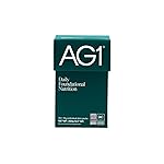 AG1 Multivitamin for Men & Women, Greens Powder Supplement, Probiotic, Gluten Free, Vegan, Keto | 75 Vitamins | Improve Gut Health | (Athletic Greens) Travel Packs 30ct, No Shaker, Classic Formula