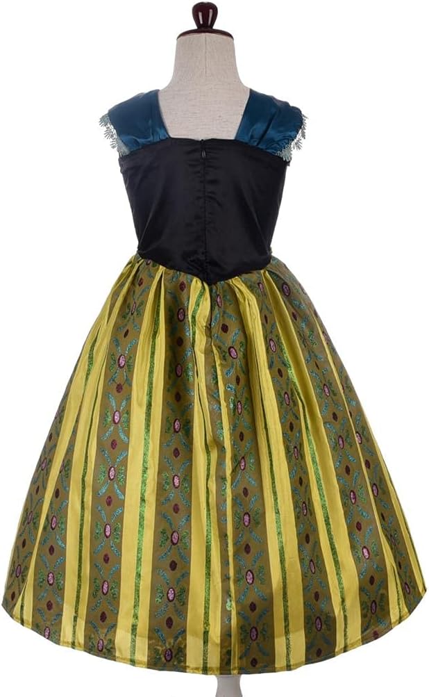 Dressy Daisy Toddler Little Girls' Ice Princess Sister Coronation Gown Birthday Halloween Christmas Fancy Party Costume