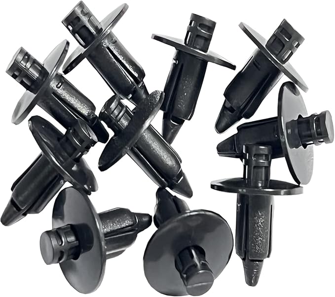 20pcs 7mm Plastic rivets Fender Clip Retainer Bumper Nylon