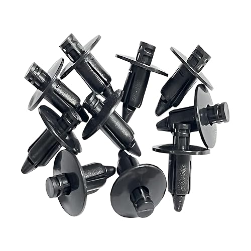 Juego de 20 remaches de plástico de 0.27 pulgadas para guardabarros, parachoques de nailon, compatibles con YAMAHA YZF R25 R3 R1 R6 FZ6R FZ6N FZ07