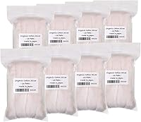 Vista 9 de Plata japonesa de algodón orgánico de 13 pies, 100% orgánico sin blanquear [fabricado en Japón] (4 paquetes)