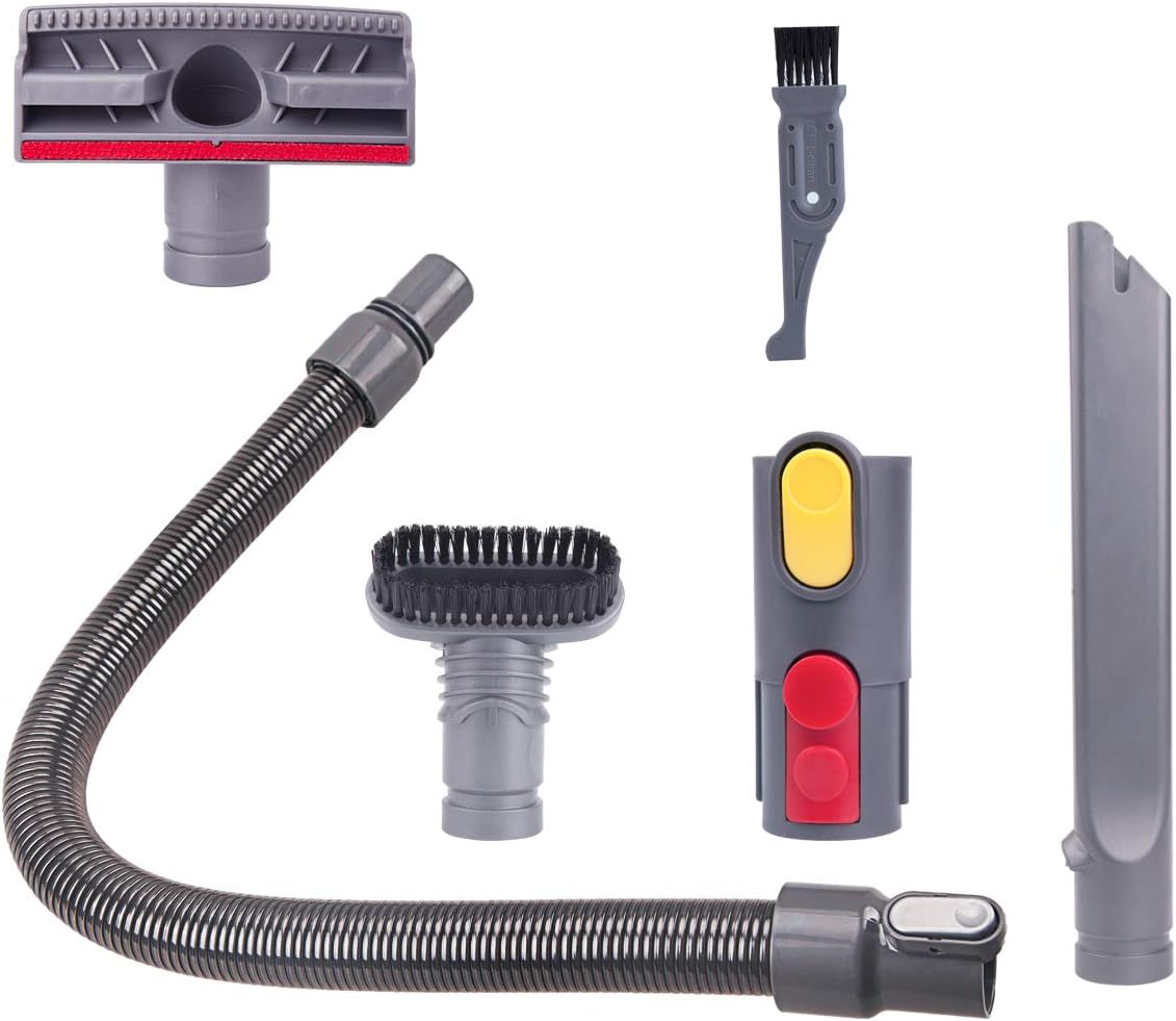 I clean Attachments for Dyson V10,V10 Absolute,V8,V8 Absolute,V6, V7, DC58,DC59, 5 Packs Replacement Handheld Vacuum Dyson Hose Parts