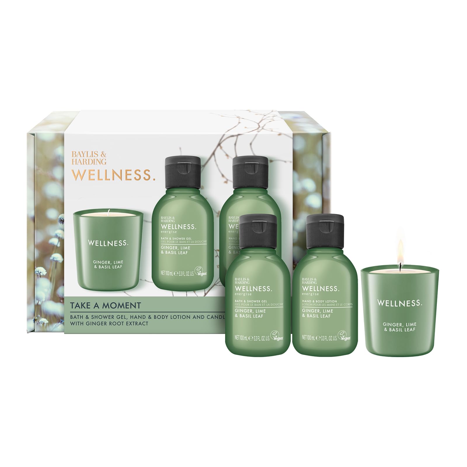 Baylis & Harding Wellness Take A Moment Gift Set (Pack of 1) - Vegan Friendly