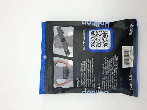 Miniatura 9 de Cinturón de hernia umbilical para hombre (almohadilla de compresión premium). Cinturón de hernia umbilical para mujeres prevención de cirugía. Faja