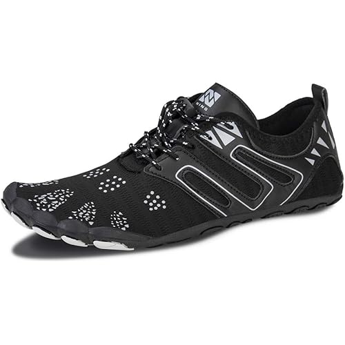 Water Shoes for Men Barefoot Quick-Dry Aqua Sock Outdoor Athletic Sport Shoes for Kayaking, Boating, Hiking, Surfing, Walking