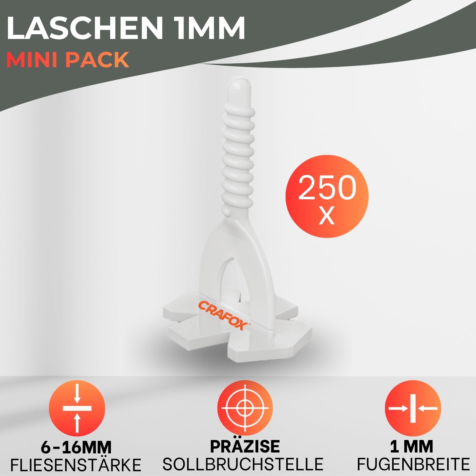 CRAFOX® Fugenglätter 5er SET | das Tool für perfekte Fugen | Silikon
