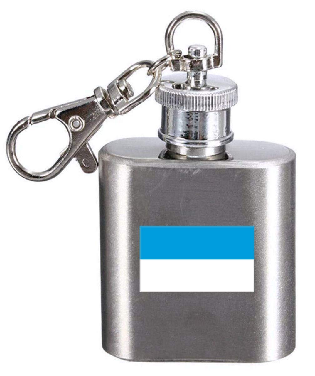 Flasque porte-clés Viljandi, cadeau idéal gravé avec drapeau