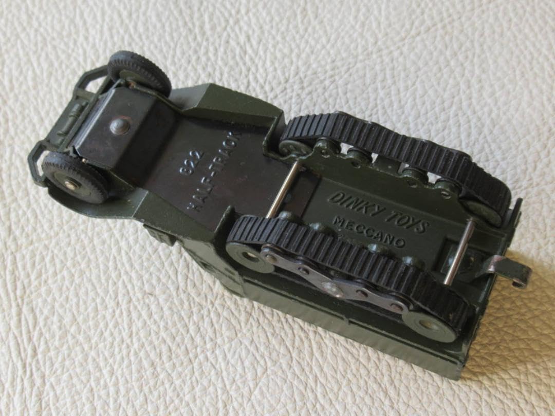 Amazon.co.jp: 1963年 仏製！ディンキー No.822 ハーフトラック 機関銃