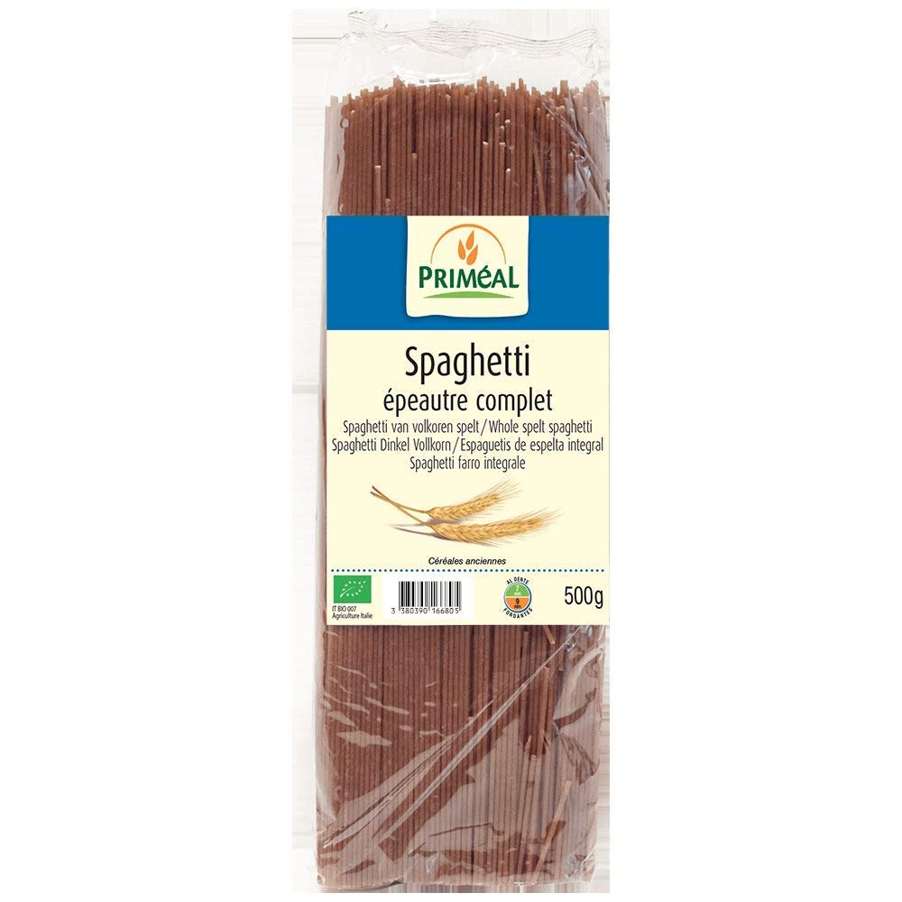 PRIMÉAL Spaghetti Épeautre Complet 500 g