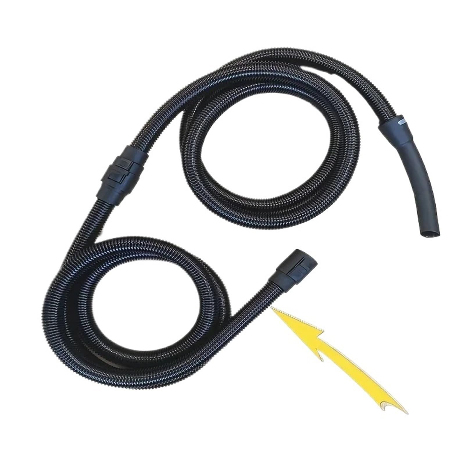 Suction Hose Pipe Compatible With Karcher WD1 WD2 WD3 WD4 WD5 WD6 | Flexible Plastic Tube For WD1 WD2 WD3 WD4 WD5 WD6 Models Cleaning(Vacuum Hose-3.5M)