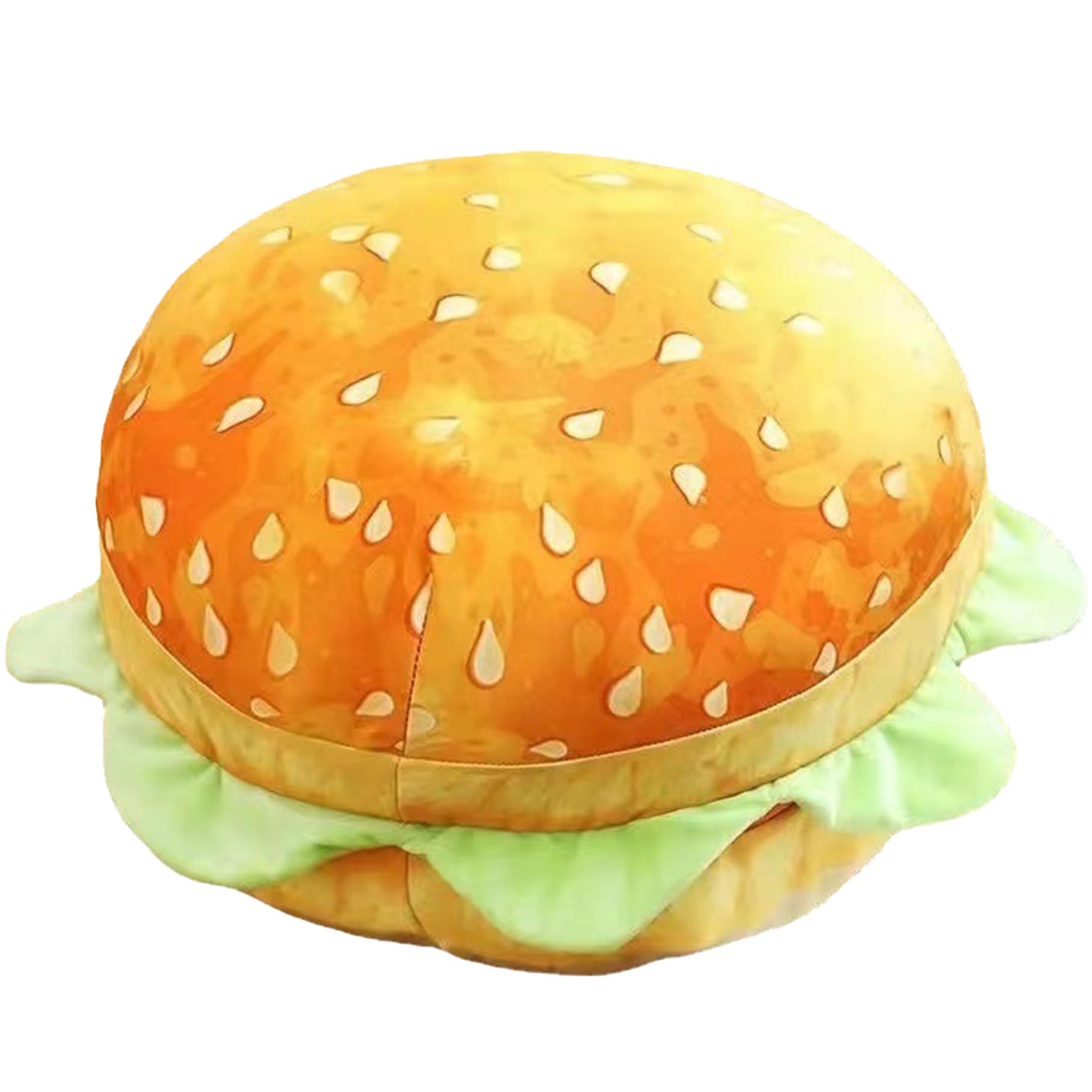 Coussin hamburger farci 40 cm oreiller cheeseburger 3D