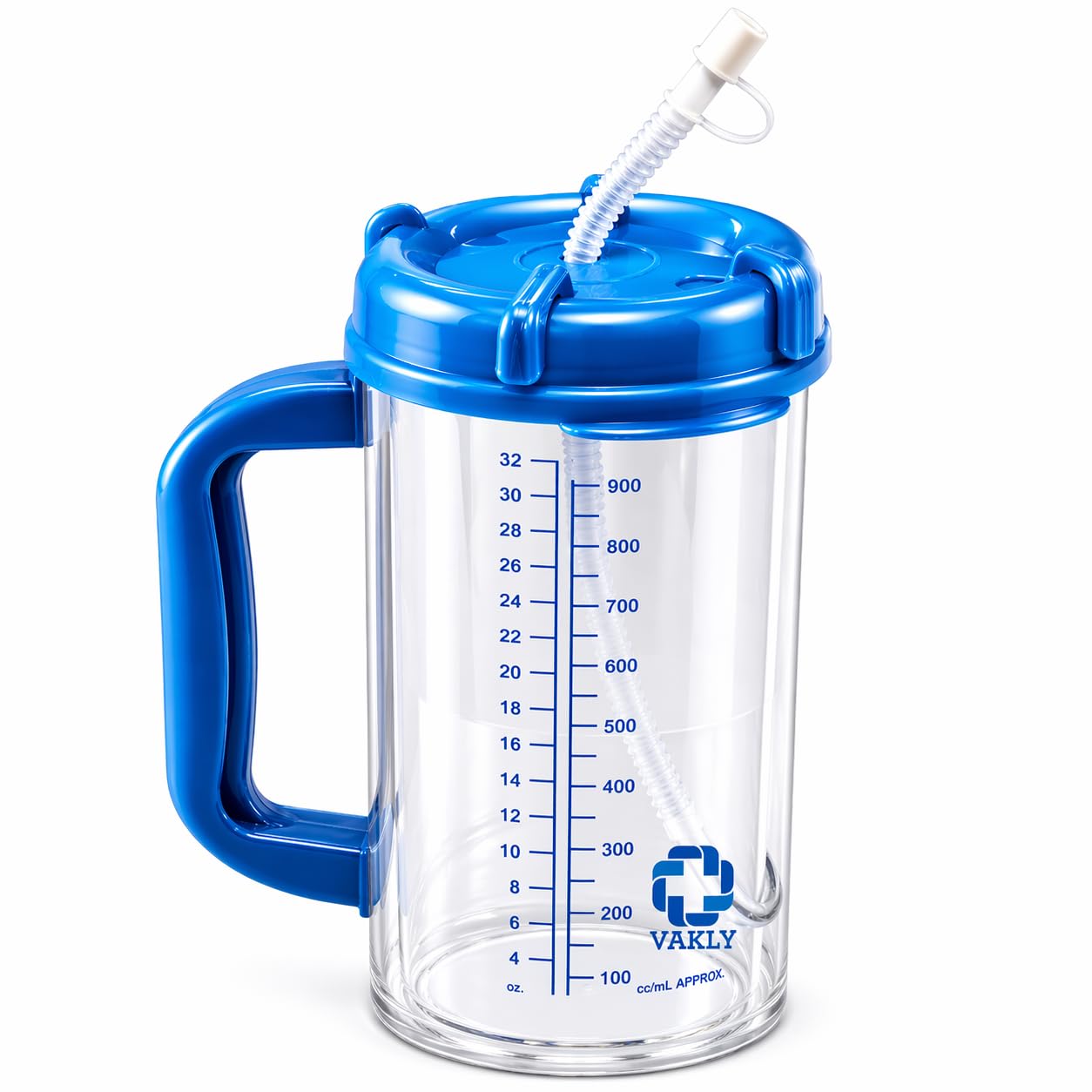 Amazon.com: Vakly Insulated Hospital Carafe 32 oz, Graduated Water